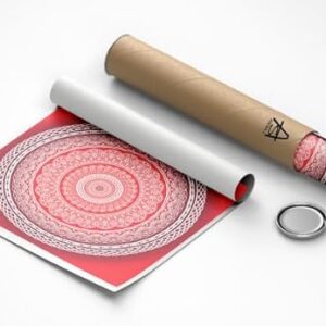 Mandala Art – Canvas Print | Canvas Wall Art | Home Decor | Wall Decor (Design-1, 14″x14″)